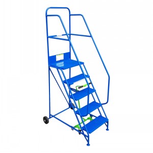 Industrial Mobile Access Steps 550mm Wide Knock Down